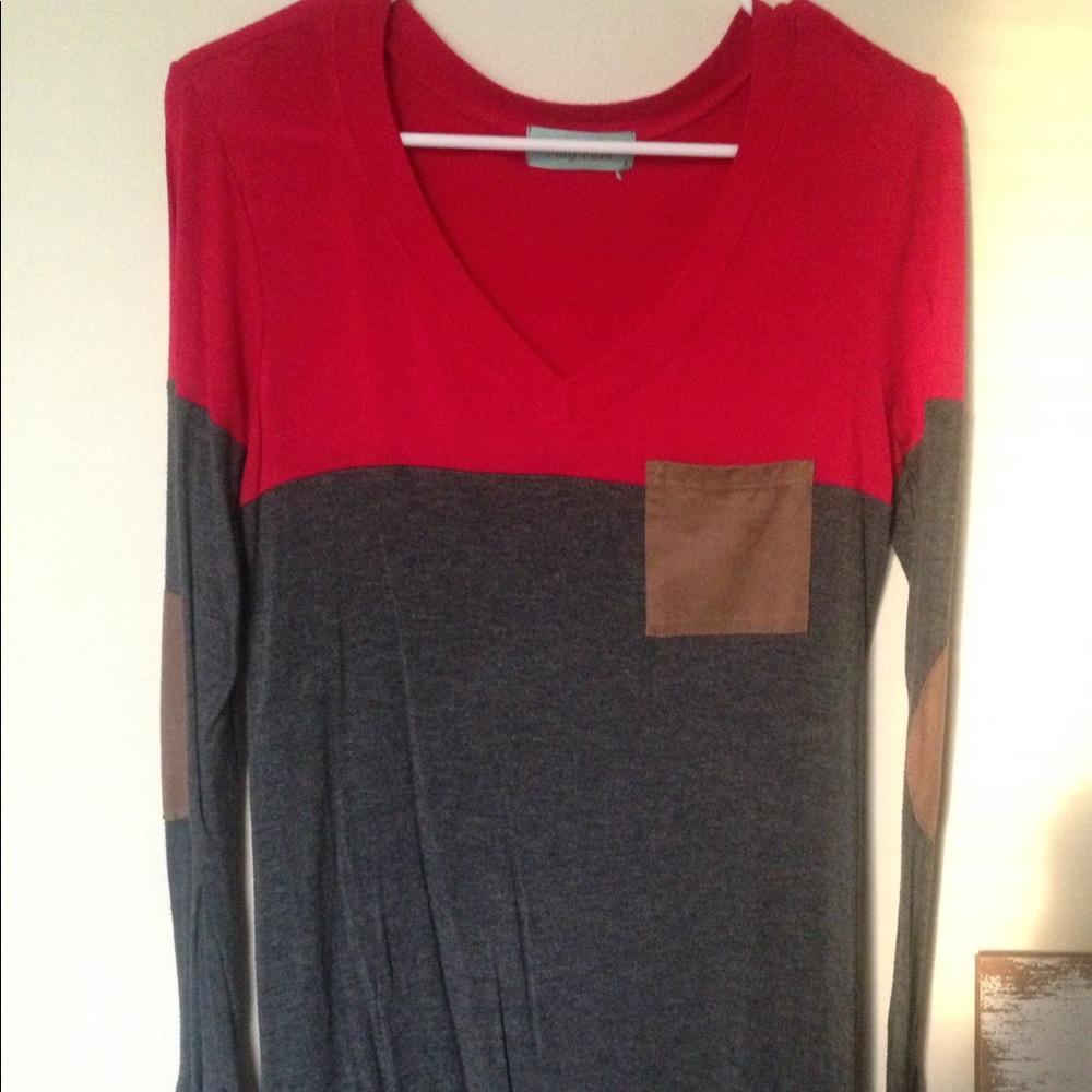 Two tunics and cardigan